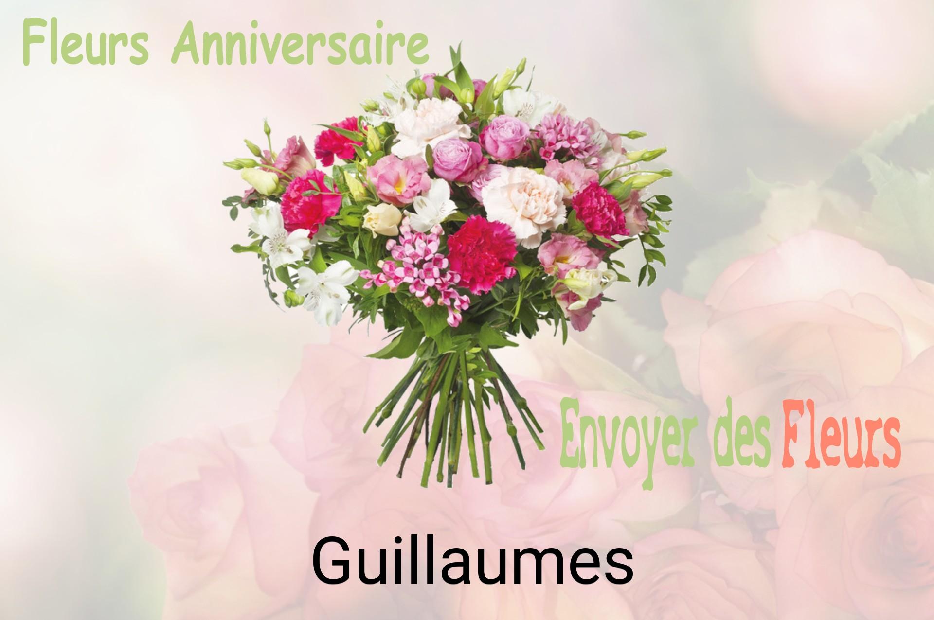 Bouquet de fleurs d’anniversaire livré à Guillaumes
