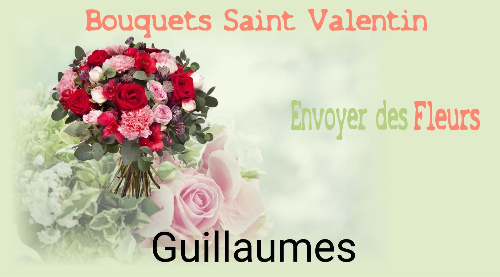 Roses de Saint-Valentin livrées à Guillaumes